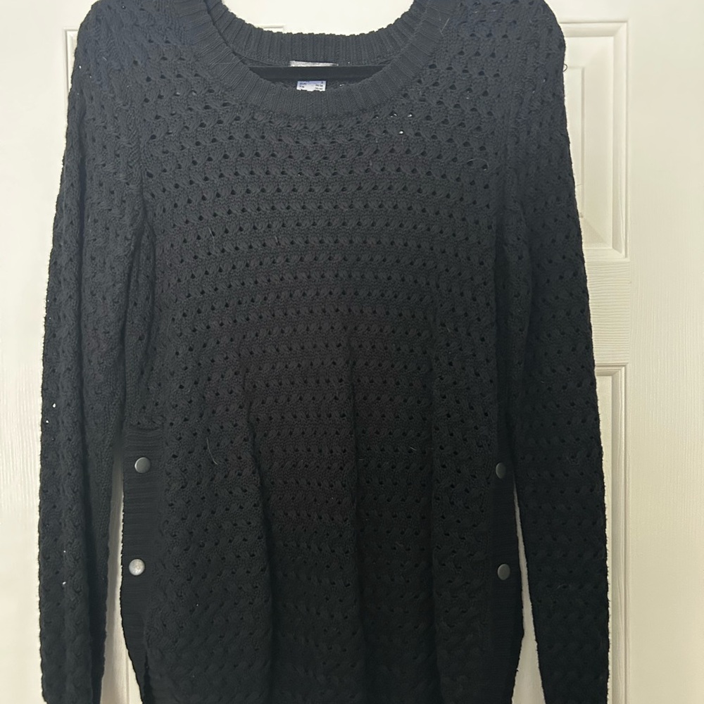 VENUS Black Knit Sweater